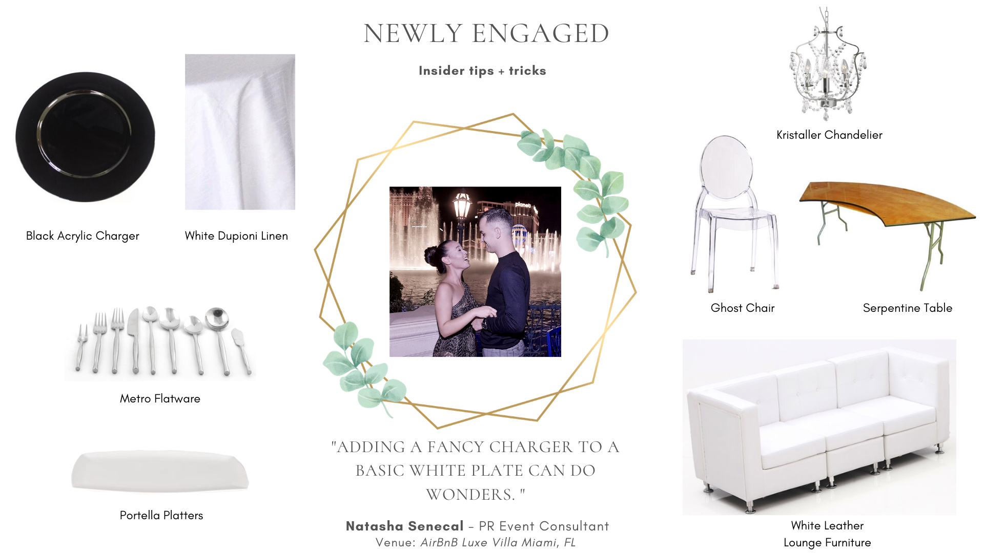 Wedding Rentals - Engaged 