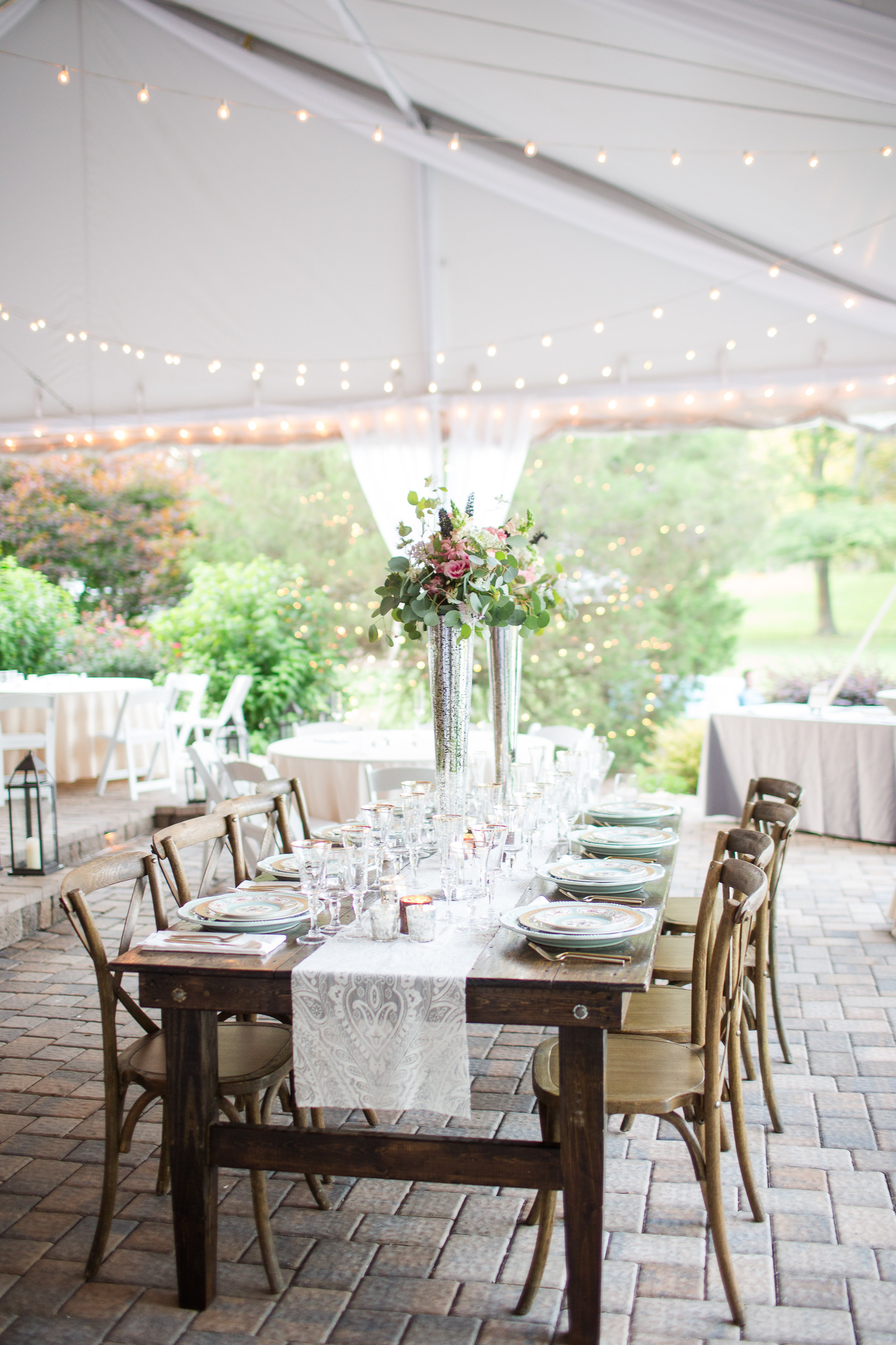 Farm Table as Head Table