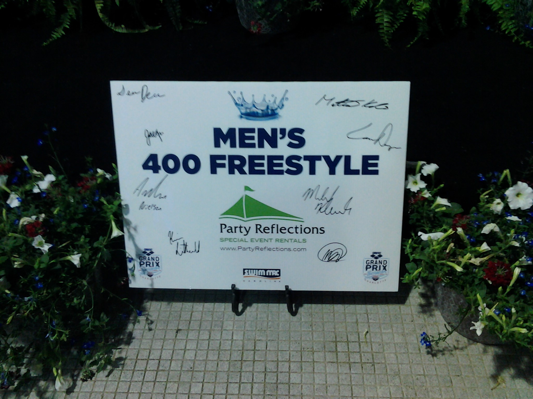 2014 Ultraswim Sponsor Sign