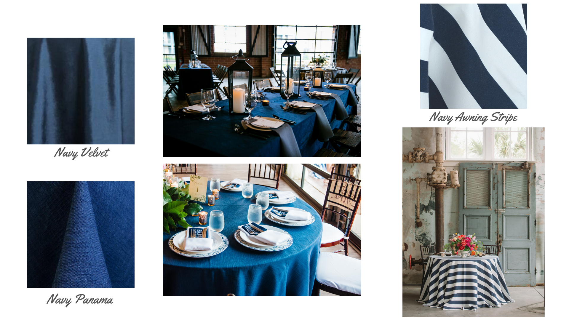 Blue Tablescapes