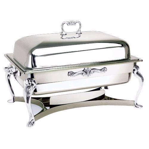 Party Reflections 8 QT Rect Silver Chafing Dish