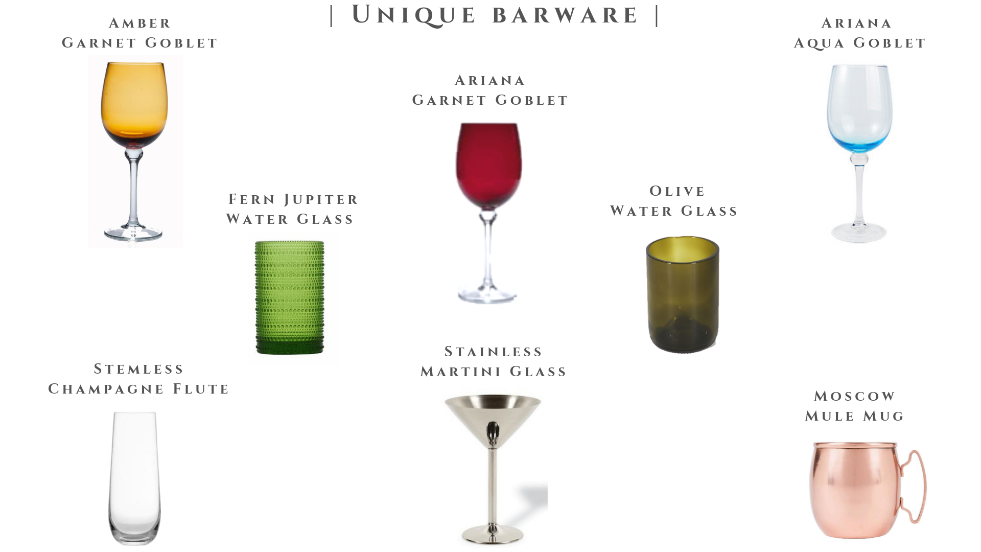 Unique Glassware