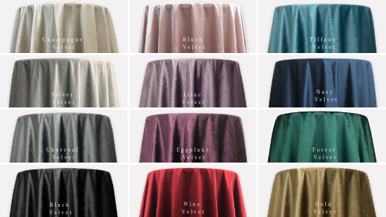 Velvet Linen Collection Now Available at Party Reflections!