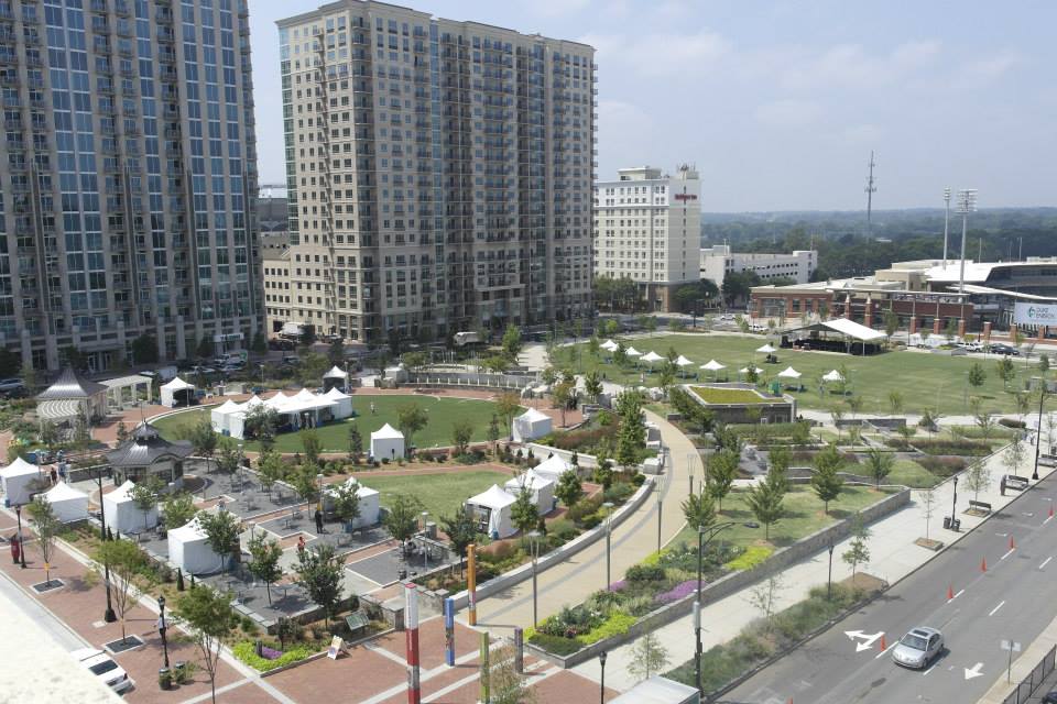 romare bearden park
uptown charlotte
tent
rental 