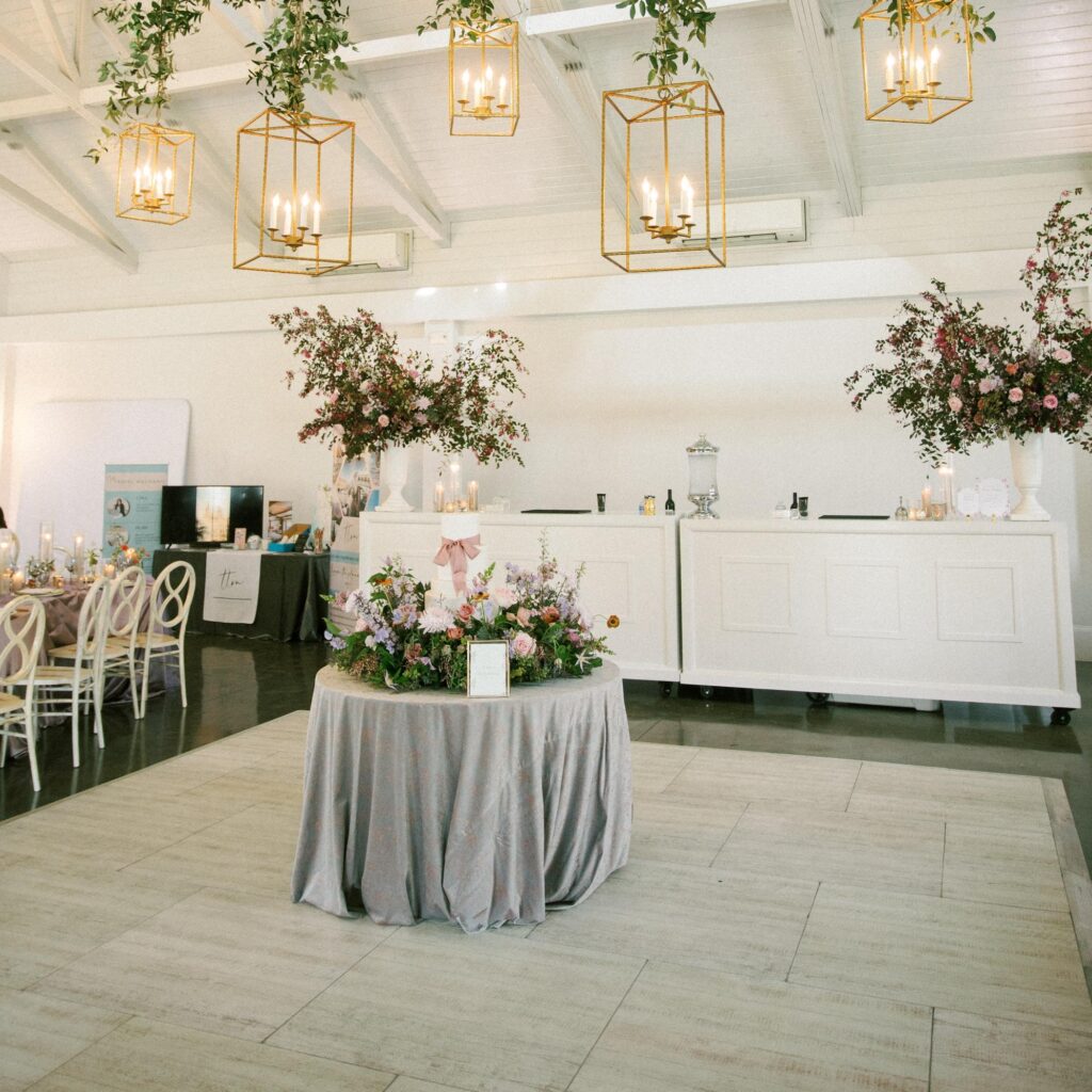 white wash dance floor
