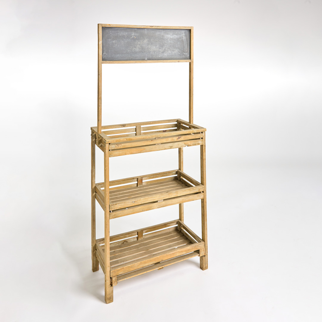 Large Picket Fence Shelf W/black Board Party Reflections, Inc.