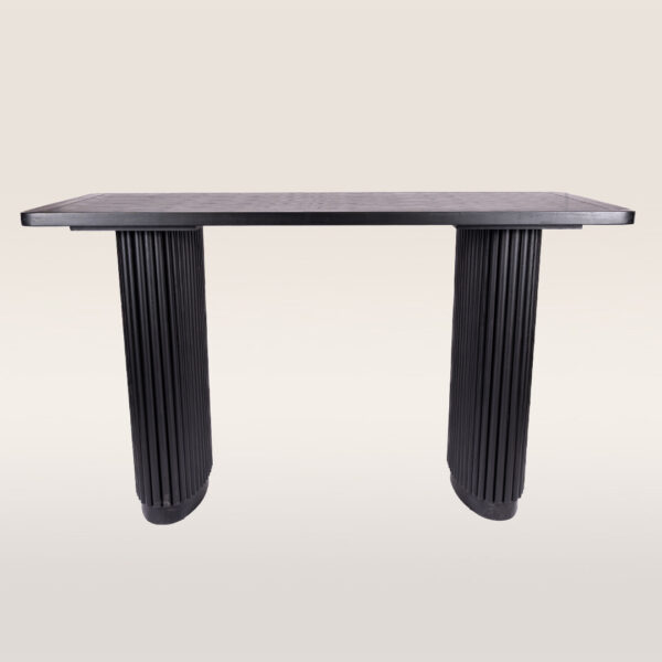 black wood cassidy communal table