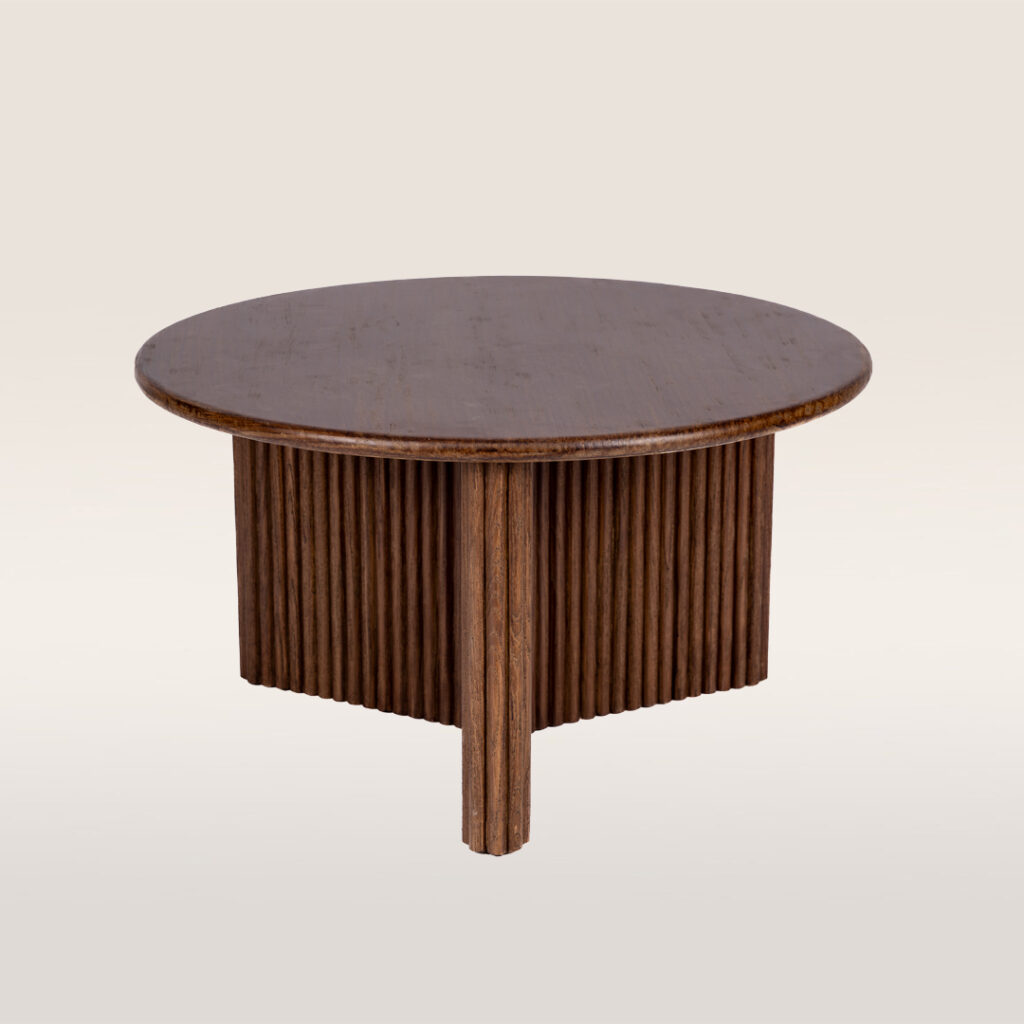 dark wood erin coffee table