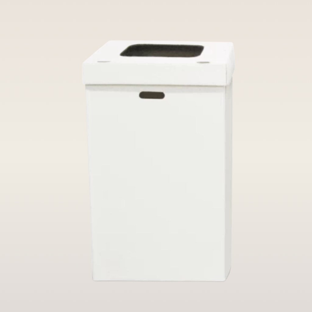 disposable trash can