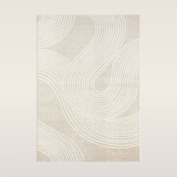nuevo beige rug