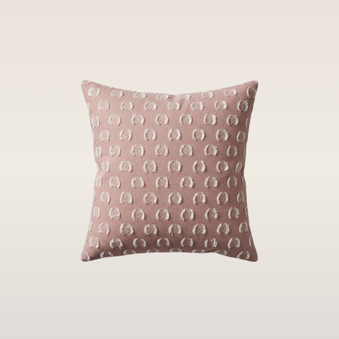 Dusty Rose Emily Pillow