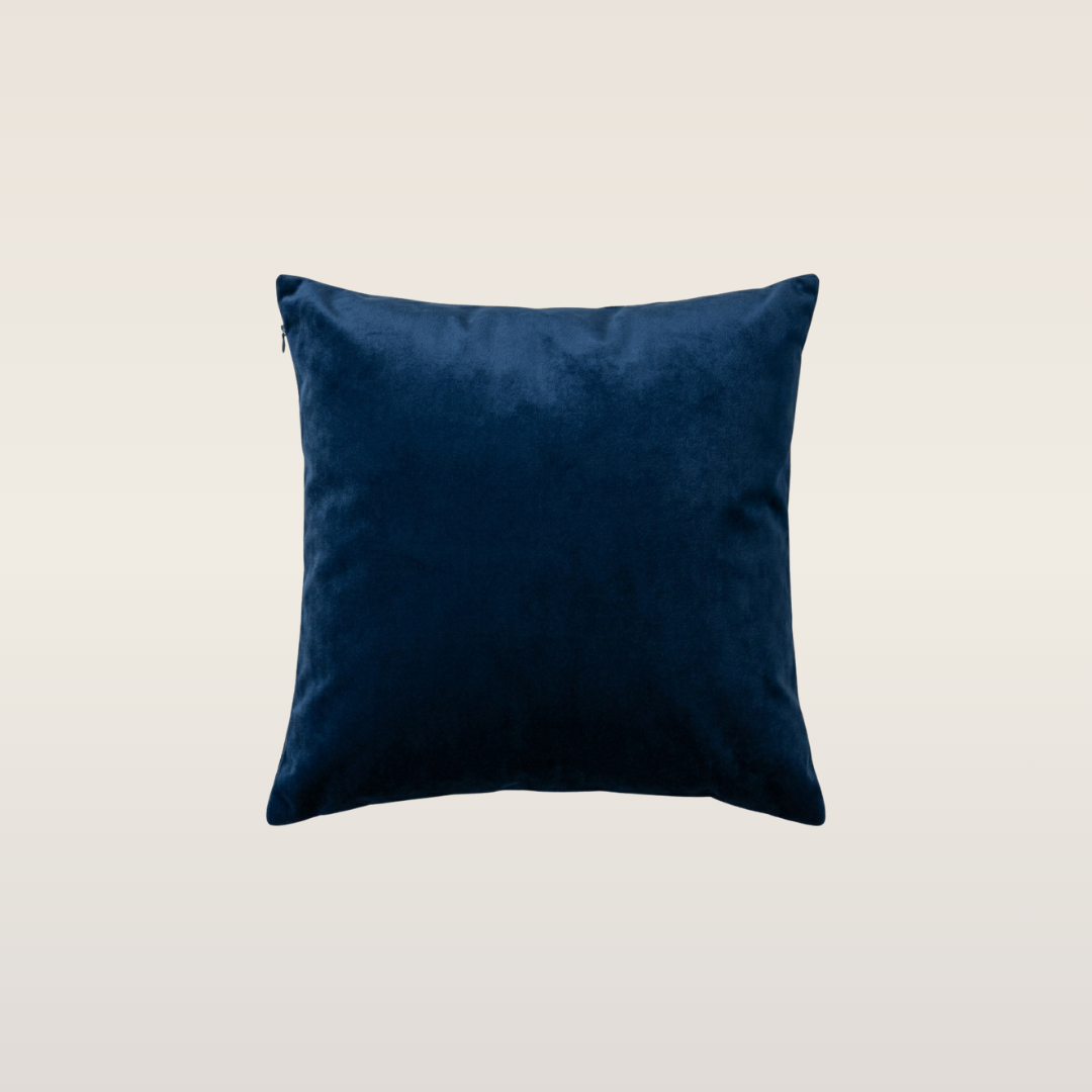 Navy Velvet Pillow